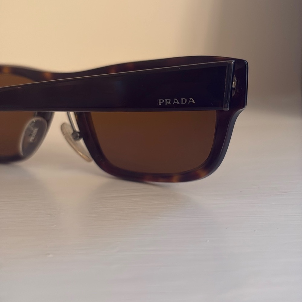 Prada Brown Tortoise Sunglasses - Picture 8 of 13